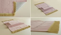 Tapis de Prière Épais et Confortable Rose – Édition Sakura – Protection des Genoux thumbnail 6