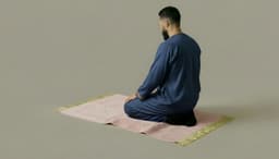 Tapis de Prière Épais et Confortable Rose – Édition Sakura – Protection des Genoux thumbnail 3