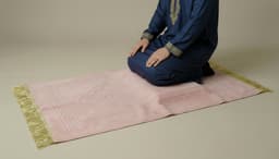 Tapis de Prière Épais et Confortable Rose – Édition Sakura – Protection des Genoux thumbnail 4